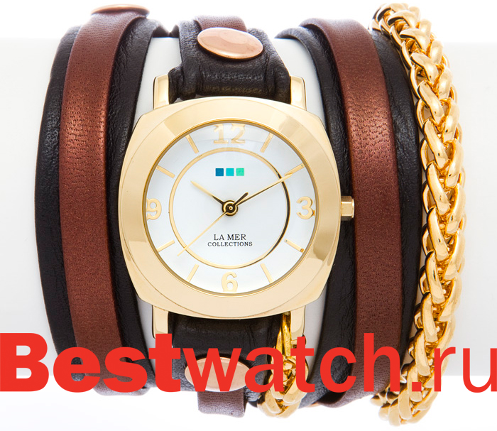 Часы La Mer С цепочками и подвесками LMSCW3001
